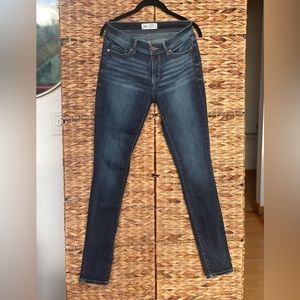 BKE dark wash skinny jeans